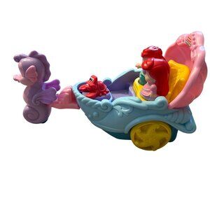 Little People Disney Ariels Musical Seahorse Carriage With Figures